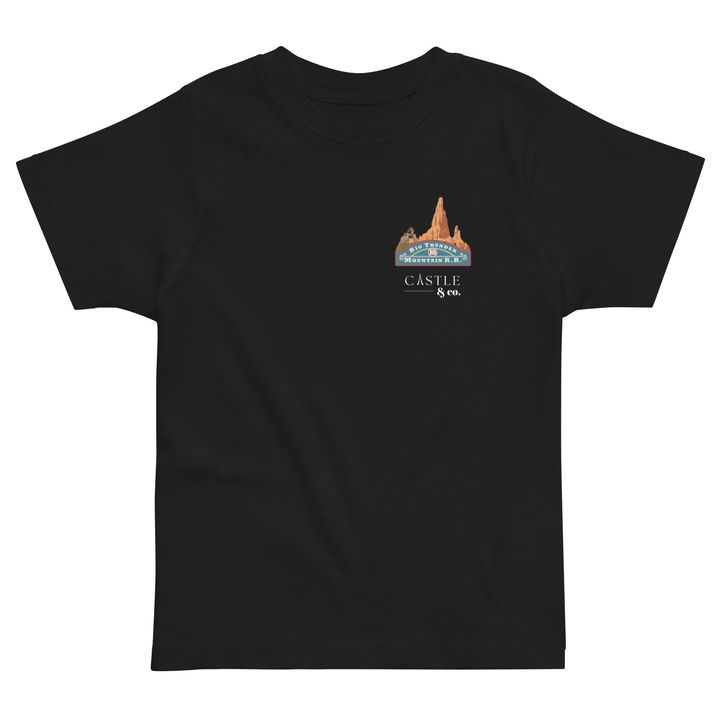 Big Thunder Mountain - Toddler T-shirt - White Logo, view 1