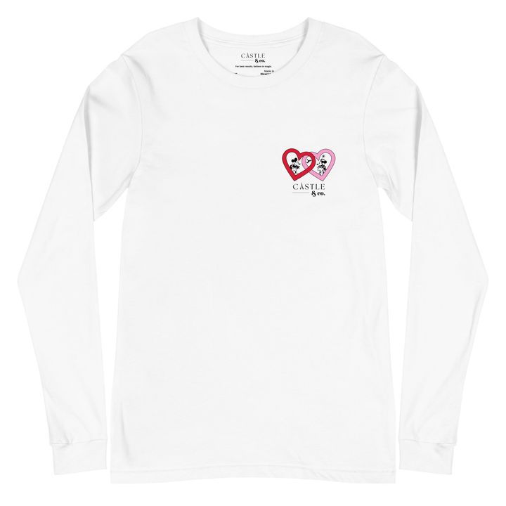 Love Hearts - Unisex Long Sleeve Tee, view 1