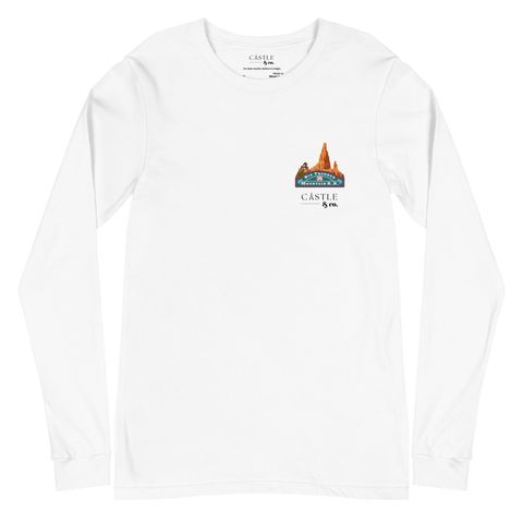 Big Thunder Mountain - Unisex Long Sleeve Tee - Black Logo