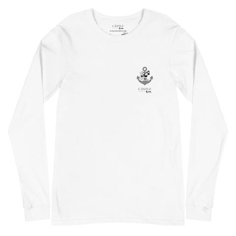Cruise Anchor - Unisex Long Sleeve Tee - Black Logo