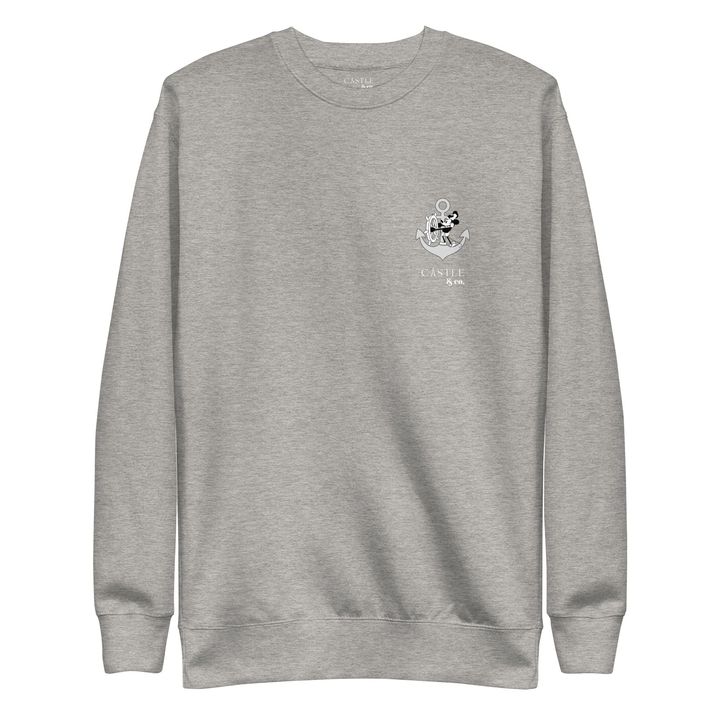 Cruise Anchor - Unisex Sweatshirt - White Logo, view 1