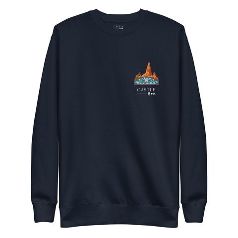 Big Thunder Mountain - Unisex Sweatshirt - White Logo