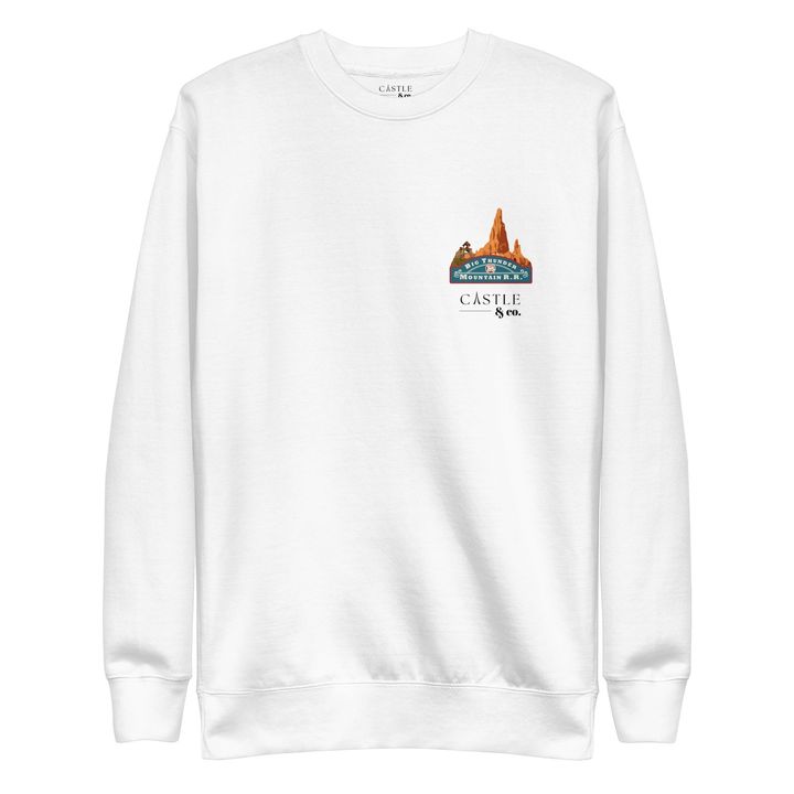 Big Thunder Mountain - Unisex Sweatshirt - Black Logo, view 1