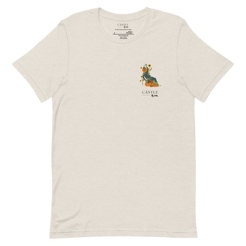 Halloween Pumpkin Man - Unisex T-Shirt - Black Logo