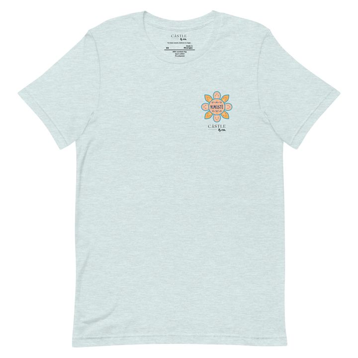 Namaste - Small World - Unisex T-Shirt - Black Logo, view 1