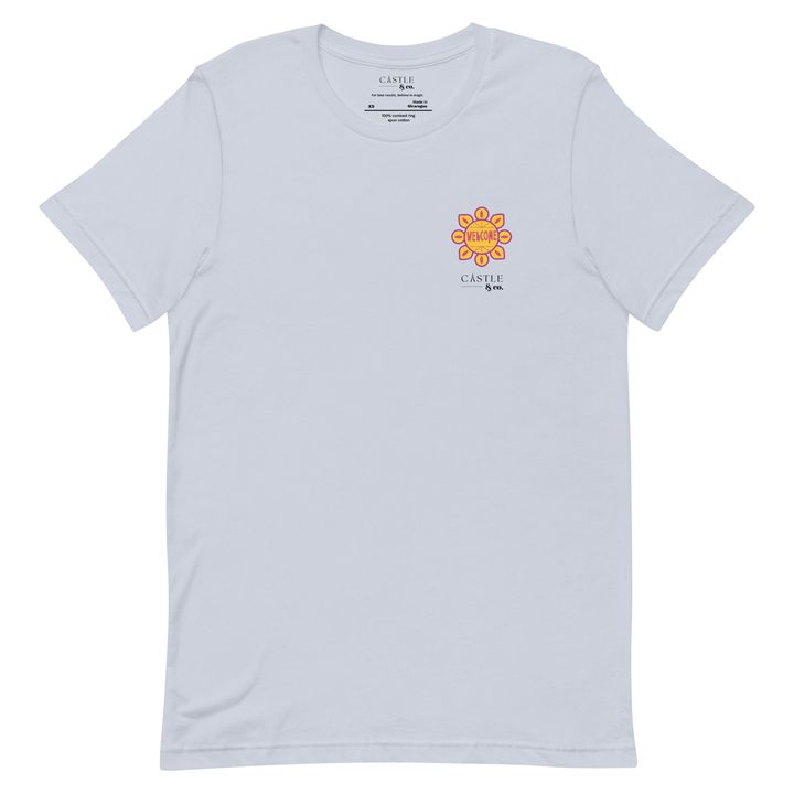 Welcome - Small World - Unisex T-Shirt - Black Logo, view 1