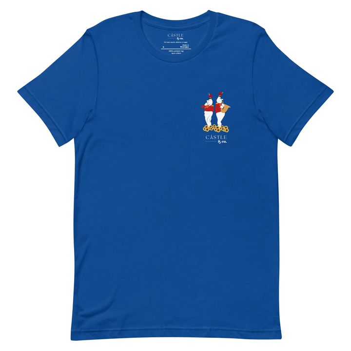 Halloween Bandstand Ghosts - Unisex T-Shirt - White Logo, view 1