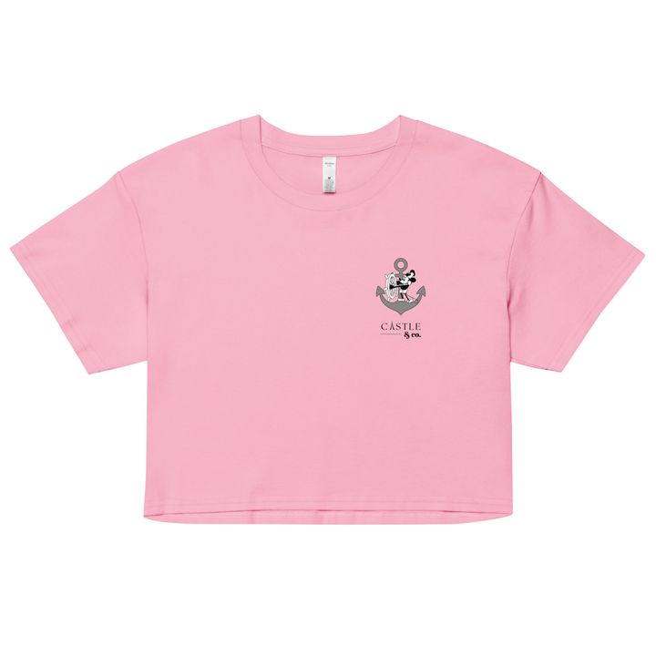 Cruise Anchor - Women’s Crop Top - Black Logo, view 1