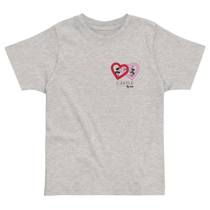 Love Hearts- Toddler T-shirt, view 2