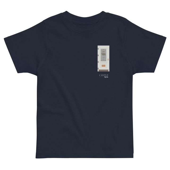 Casting Agency Door- Toddler T-shirt - White Logo, view 2