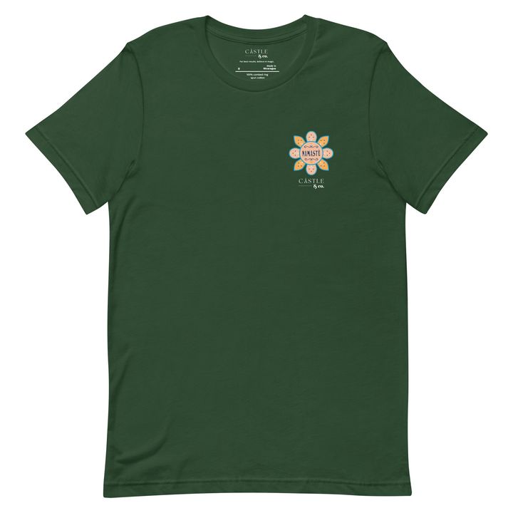 Namaste - Small World - Unisex T-Shirt - White Logo, view 2