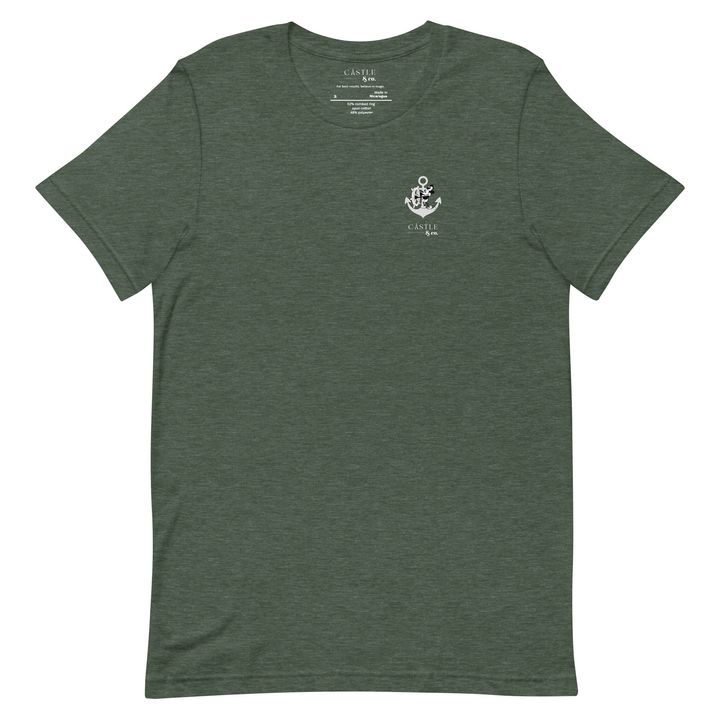 Cruise Anchor - Unisex T-shirt - White Logo, view 2