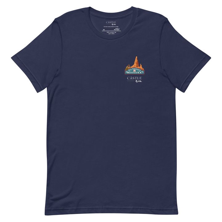 Big Thunder Mountain - Unisex T-shirt - White Logo, view 2
