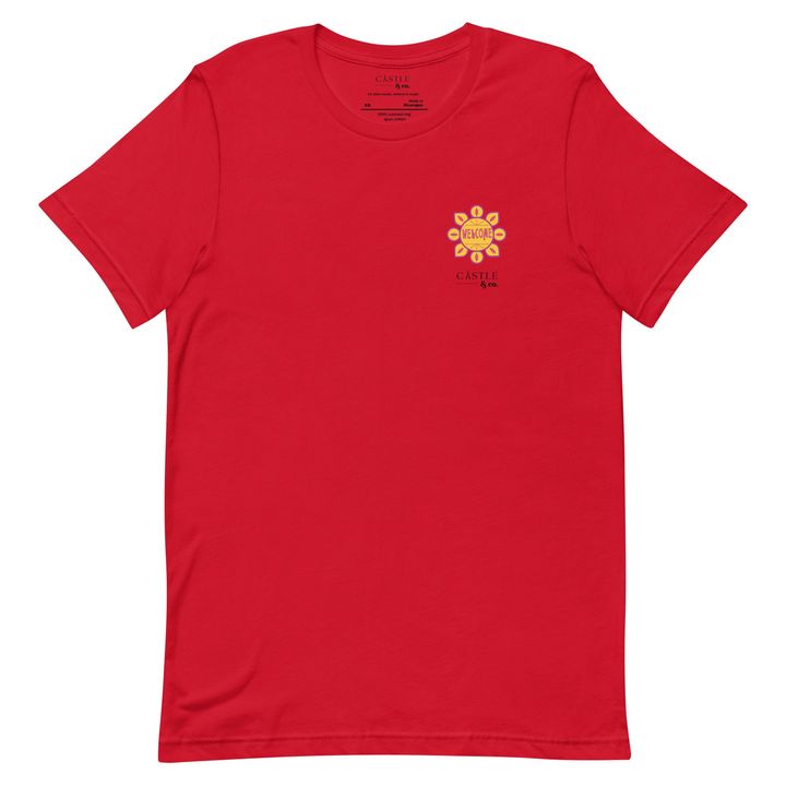 Welcome - Small World - Unisex T-Shirt - Black Logo, view 2