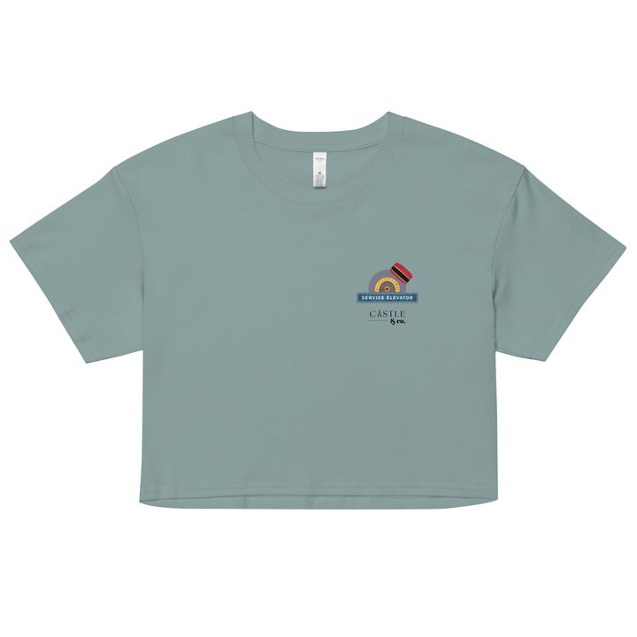 Tower of Terror - Women’s crop top - Black Logo, view 2