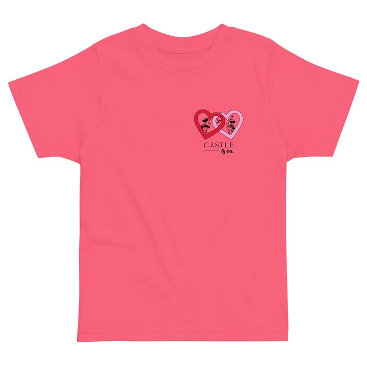 Love Hearts- Toddler T-shirt, view 3