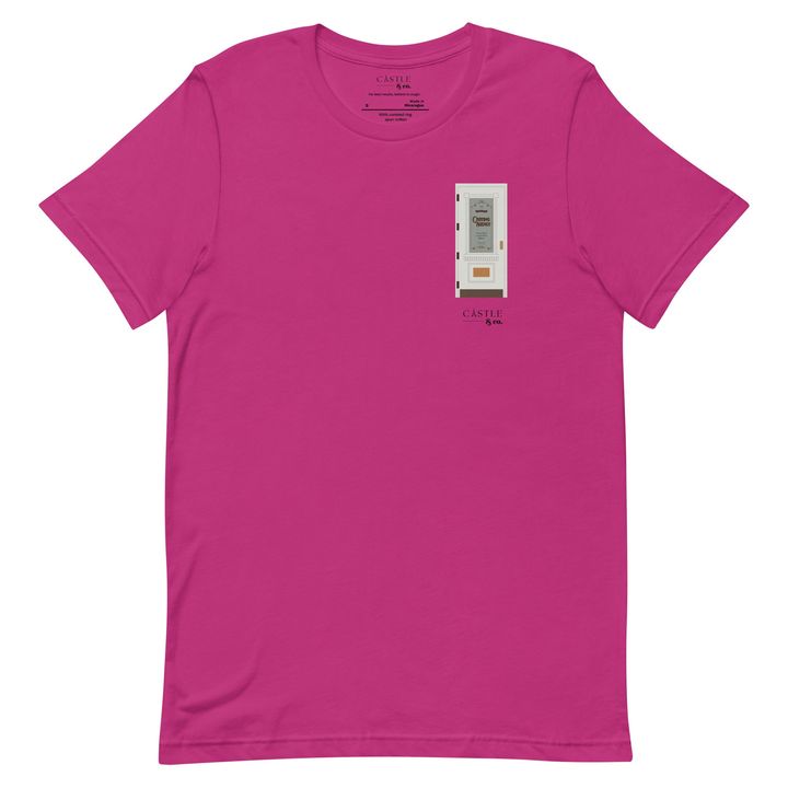 Casting Agency Door - Unisex T-Shirt - Black Logo, view 3