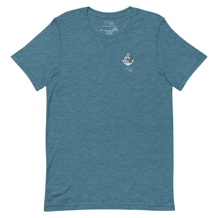 Cruise Anchor - Unisex T-shirt - White Logo, view 4