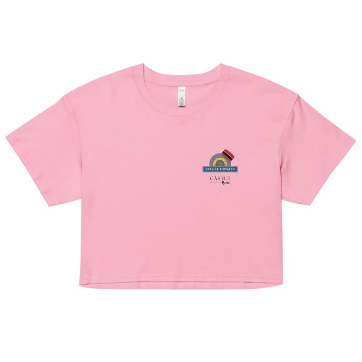 Tower of Terror - Women’s crop top - Black Logo, view 4