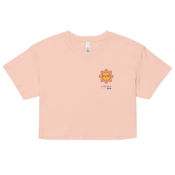 Welcome - Small World - Women’s crop top - Black Logo, view 4