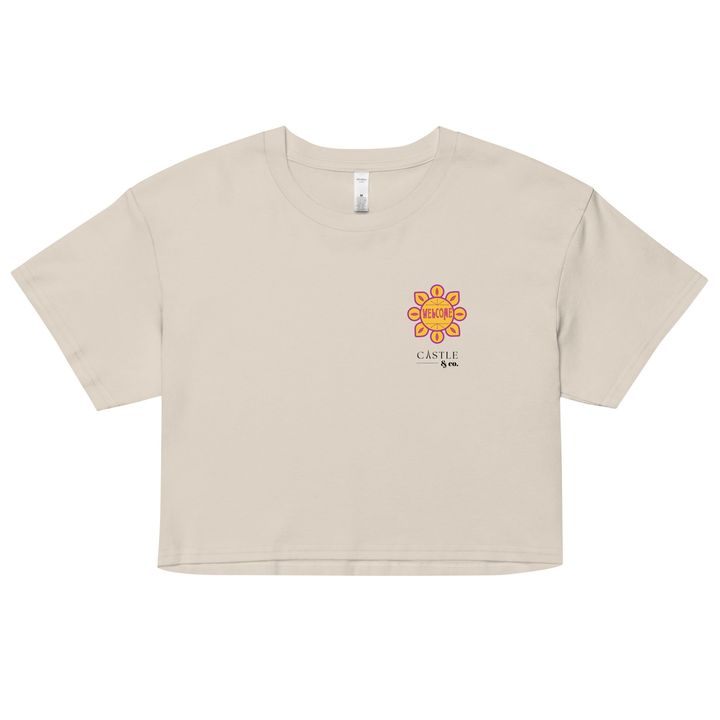 Welcome - Small World - Women’s crop top - Black Logo, view 5