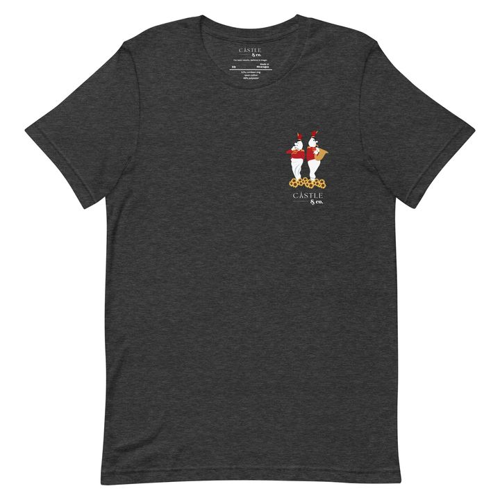 Halloween Bandstand Ghosts - Unisex T-Shirt - White Logo, view 6