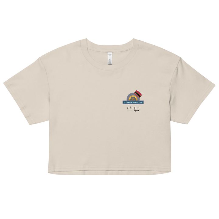 Tower of Terror - Women’s crop top - Black Logo, view 6