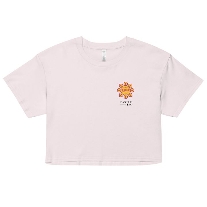 Welcome - Small World - Women’s crop top - Black Logo, view 6