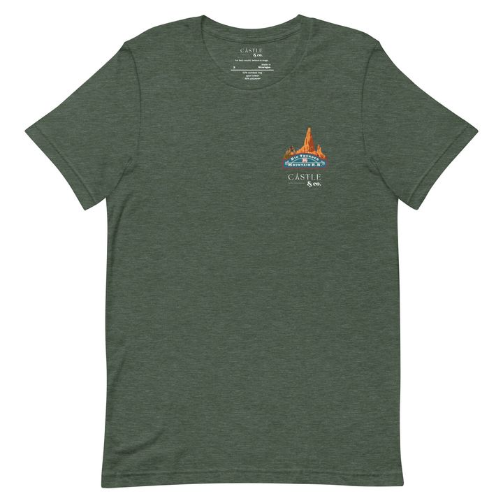 Big Thunder Mountain - Unisex T-shirt - White Logo, view 7