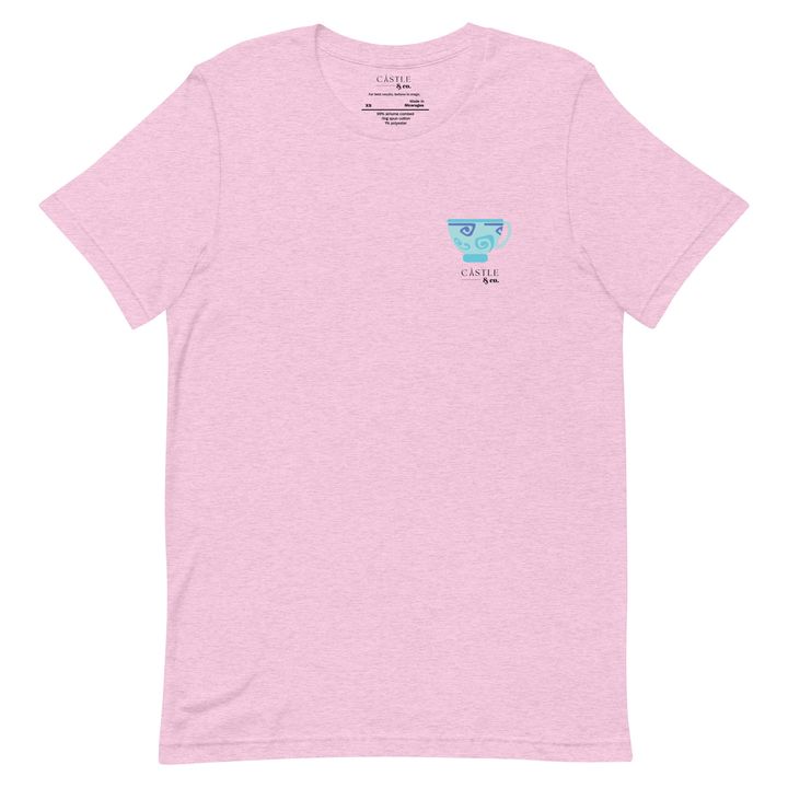 Blue Teacup - Unisex T-Shirt - Black Logo, view 7