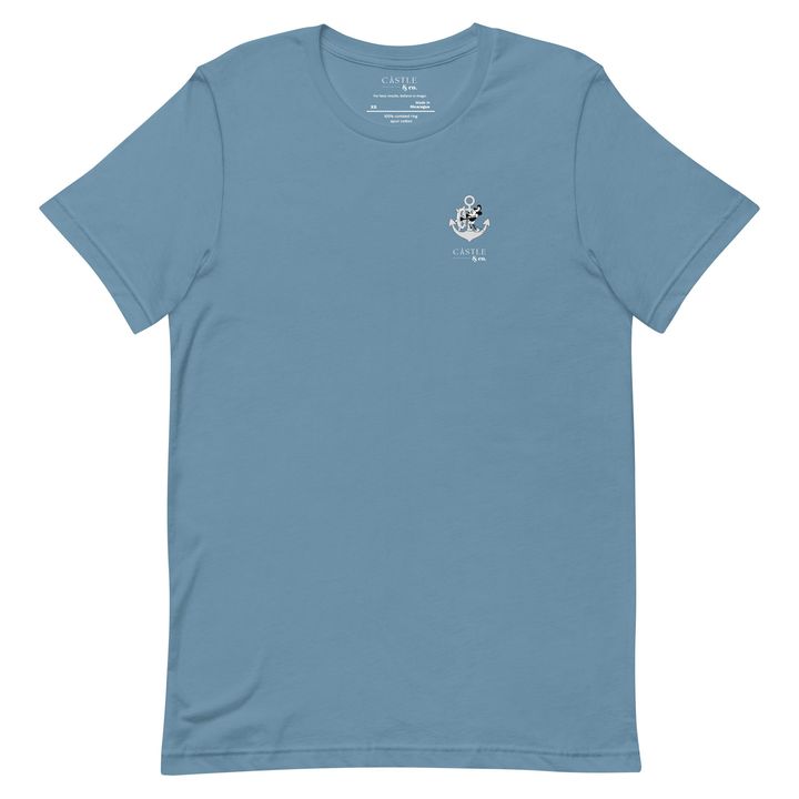 Cruise Anchor - Unisex T-shirt - White Logo, view 7