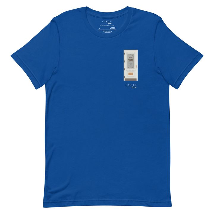 Casting Agency Door - Unisex T-Shirt - White Logo, view 7