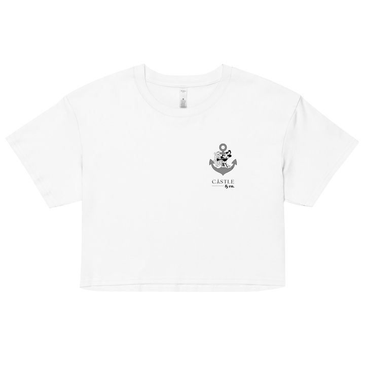 Cruise Anchor - Women’s Crop Top - Black Logo, view 7