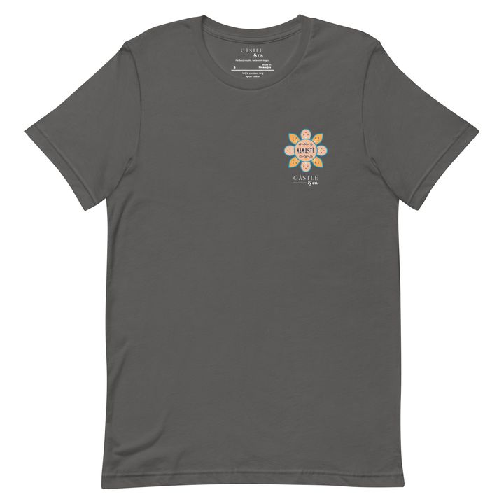 Namaste - Small World - Unisex T-Shirt - White Logo, view 8