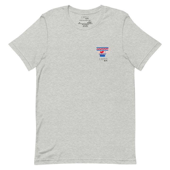 Pink Teacup - Unisex T-Shirt - Black Logo, view 8