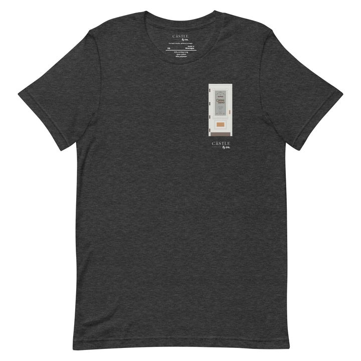 Casting Agency Door - Unisex T-Shirt - White Logo, view 8