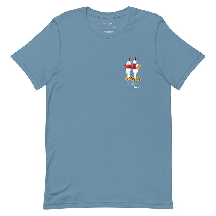 Halloween Bandstand Ghosts - Unisex T-Shirt - White Logo, view 8