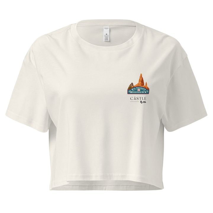 Big Thunder Mountain - Women’s Crop Top - Black Logo, view 8