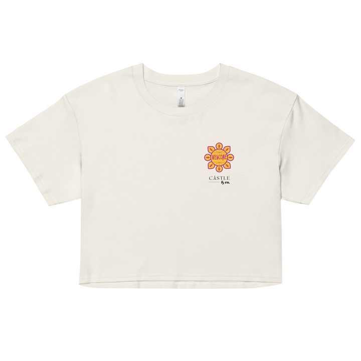Welcome - Small World - Women’s crop top - Black Logo, view 8