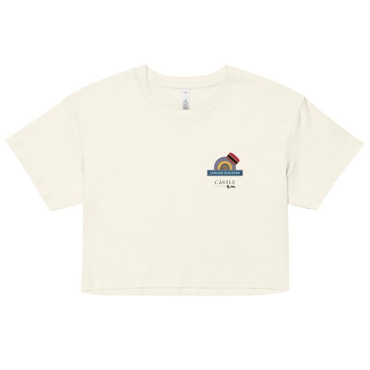 Tower of Terror - Women’s crop top - Black Logo, view 8