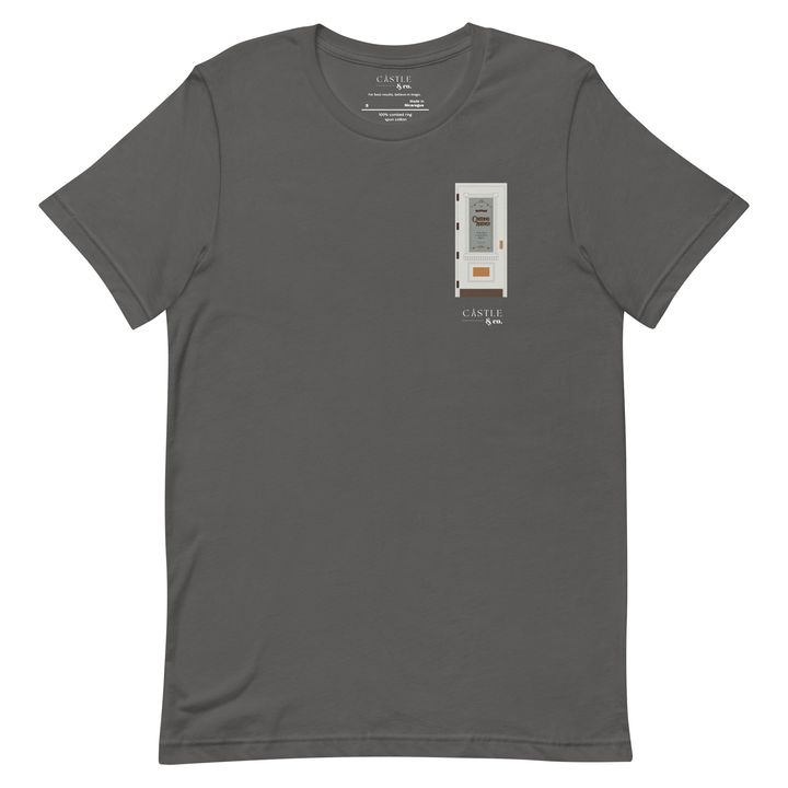 Casting Agency Door - Unisex T-Shirt - White Logo, view 9