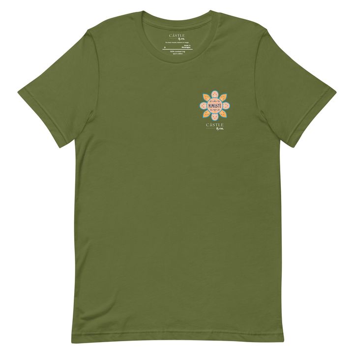 Namaste - Small World - Unisex T-Shirt - White Logo, view 9