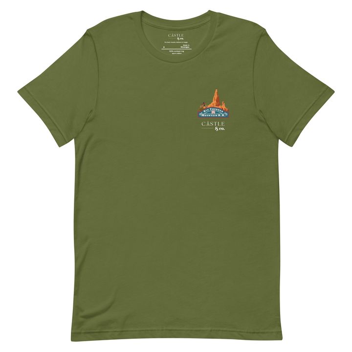 Big Thunder Mountain - Unisex T-shirt - White Logo, view 9