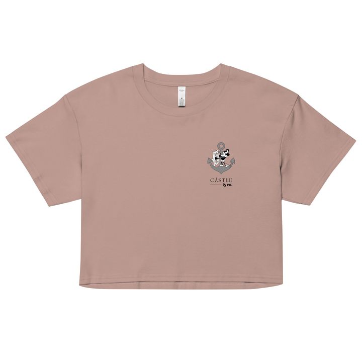 Cruise Anchor - Women’s Crop Top - Black Logo, view 9
