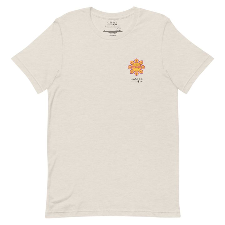 Welcome - Small World - Unisex T-Shirt - Black Logo, view 10