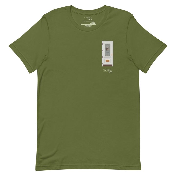 Casting Agency Door - Unisex T-Shirt - White Logo, view 10