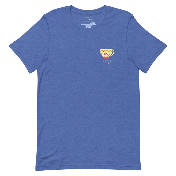 Yellow Teacup - Unisex T-Shirt - White Logo, view 11