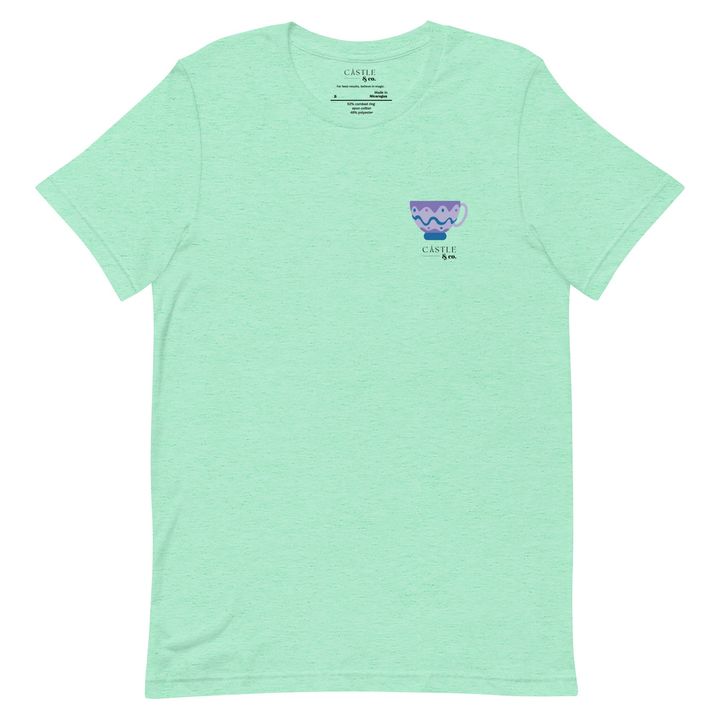 Purple Teacup - Unisex T-shirt - Black Logo, view 12
