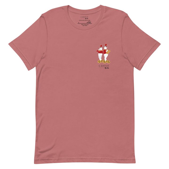 Halloween Bandstand Ghosts - Unisex T-Shirt - Black Logo, view 12