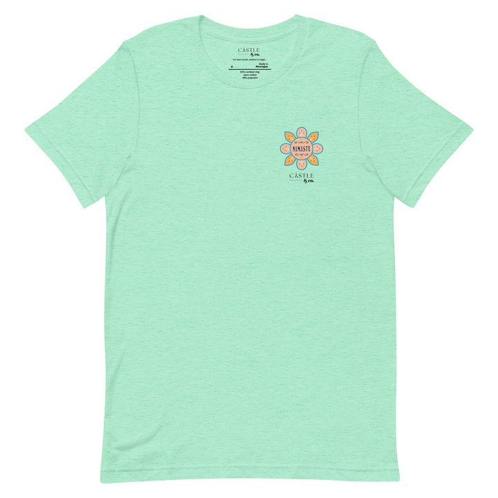 Namaste - Small World - Unisex T-Shirt - Black Logo, view 13